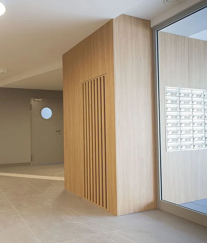 Zabudowy szachtów instalacyjnych — realizacja Staniec Kamiński